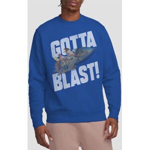Paramount Home Entertainment Jimmy Neutron Jimmy Neutron Gotta Blast Crew Sweatshirt, Royal Blue Size: XL Royal XL Paramount Home Entertainment Jimmy Neutron Jimmy Neutron Gotta Blast Crew Sweatshirt, Royal Blue Size: XL Royal XL