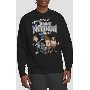 Paramount Home Entertainment Jimmy Neutron Group Crew Sweatshirt, Black Size: Large Black L Paramount Home Entertainment Jimmy Neutron Group Crew Sweatshirt, Black Size: Large Black L