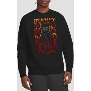 Paramount Home Entertainment Pet Sematary Dead Is Better Crew Sweatshirt, Black Size: Large Black L Paramount Home Entertainment Pet Sematary Dead Is Better Crew Sweatshirt, Black Size: Large Black L