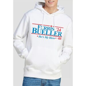 Paramount Home Entertainment Ferris Bueller 2024 President Unisex Hoodie, White Size: 2XL White 2XL Paramount Home Entertainment Ferris Bueller 2024 President Unisex Hoodie, White Size: 2XL White 2XL
