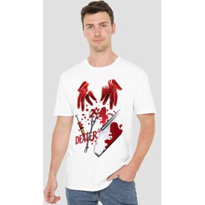 Paramount Home Entertainment Dexter Tools Of The Trade Unisex T-Shirt, White Size: Small White S Paramount Home Entertainment Dexter Tools Of The Trade Unisex T-Shirt, White Size: Small White S