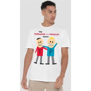 South Park Terrance & Phillip T-Shirt, White Size: 5XL White 5XL South Park Terrance & Phillip T-Shirt, White Size: 5XL White 5XL