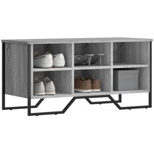Berkfield Home Shoe Cabinet Grey Sonoma 90x38x45.5 cm Engineered Wood Multicolor 90x38x45.5 cm Berkfield Home Shoe Cabinet Grey Sonoma 90x38x45.5 cm Engineered Wood Multicolor 90x38x45.5 cm