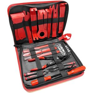 VOGREX 438Pcs Car Trim Removal Pry Tool Set Molding Panel Door Dash Interior Clip Kit in Red Size: 800mm Red 800mm VOGREX 438Pcs Car Trim Removal Pry Tool Set Molding Panel Door Dash Interior Clip Kit in Red Size: 800mm Red 800mm