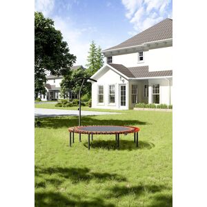 Living and Home 48in Bungee Cords Foldable Round Orange Trampoline with Adjustable T-Handle Bar Orange Living and Home 48in Bungee Cords Foldable Round Orange Trampoline with Adjustable T-Handle Bar Orange