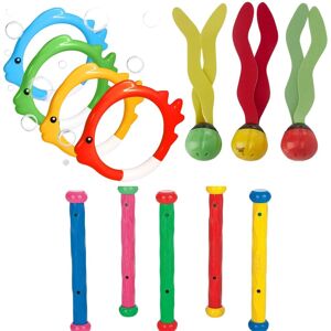 Intex 3 in 1 Underwater Dive Aquatic Balls, Play Sticks & Fish Rings Size: 1.25kg Multicolor 1.25kg Intex 3 in 1 Underwater Dive Aquatic Balls, Play Sticks & Fish Rings Size: 1.25kg Multicolor 1.25kg