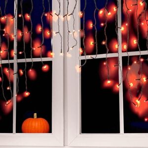 Garden Greatness 100 Curved LED Halloween Curtain Lights in Black Size: 1 Pack Black 1 Pack Garden Greatness 100 Curved LED Halloween Curtain Lights in Black Size: 1 Pack Black 1 Pack