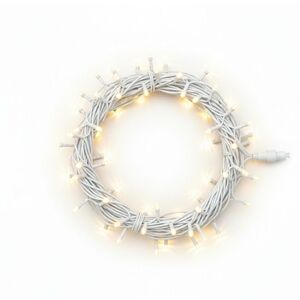 Pegdev LED string lights warm white, white rubber IP65 garden patio 10m White Pegdev LED string lights warm white, white rubber IP65 garden patio 10m White