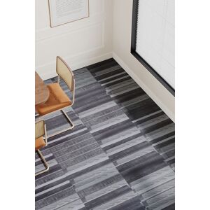 Living and Home 36Pcs Multi-Width Strip Wood-Effect Self-Adhesive PVC Flooring with UV Coating, 5m² Cover in Dark Grey Dark Grey Living and Home 36Pcs Multi-Width Strip Wood-Effect Self-Adhesive PVC Flooring with UV Coating, 5m² Cover in Dark Grey Dark Grey
