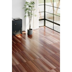 Living and Home 36Pcs Multi-Width Strip Wood-Effect Self-Adhesive PVC Flooring with UV Coating, 5m² Cover in Brown Brown Living and Home 36Pcs Multi-Width Strip Wood-Effect Self-Adhesive PVC Flooring with UV Coating, 5m² Cover in Brown Brown