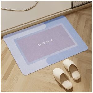Living and Home Soft Absorbent Diatomaceous Earth Bath Mat Rug in Light Blue Size: 40 x 60 cm Light Blue 40 x 60 cm Living and Home Soft Absorbent Diatomaceous Earth Bath Mat Rug in Light Blue Size: 40 x 60 cm Light Blue 40 x 60 cm