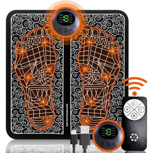 Dyzi EMS Foot Massager Electrical Muscle Stimulation for Pain Relief & Improve Circulation in Black Black Dyzi EMS Foot Massager Electrical Muscle Stimulation for Pain Relief & Improve Circulation in Black Black