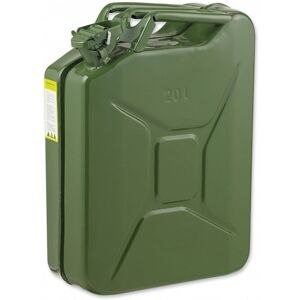 Pegdev 20L Heavy Duty Jerry Can UN Certified Portable Fuel Container Pack of 1 in Dark Green Dark Green Pegdev 20L Heavy Duty Jerry Can UN Certified Portable Fuel Container Pack of 1 in Dark Green Dark Green