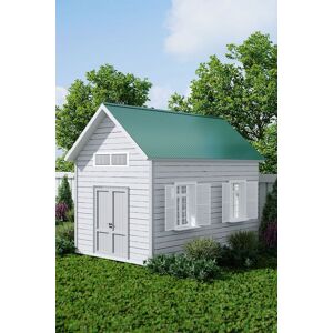 H&O Direct 129cm L x 45cm W Durable Steel Corrugated Panels Set of 12 in Dark Green Size: 129 cm L x 45 cm W Dark Green 129 cm L x 45 cm W H&O Direct 129cm L x 45cm W Durable Steel Corrugated Panels Set of 12 in Dark Green Size: 129 cm L x 45 cm W Dark Green 129 cm L x 45 cm W