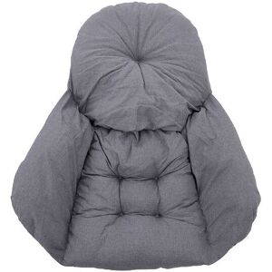 Living and Home Egg Hammock Swing Chair Cushion with Armrest and Backrest in Dark Grey Dark Grey Living and Home Egg Hammock Swing Chair Cushion with Armrest and Backrest in Dark Grey Dark Grey