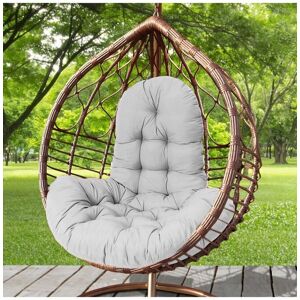 Living and Home Outdoor T-Shaped Egg Chair Cushion Hanging Swing Chair Pad, Light Grey Light Grey Living and Home Outdoor T-Shaped Egg Chair Cushion Hanging Swing Chair Pad, Light Grey Light Grey