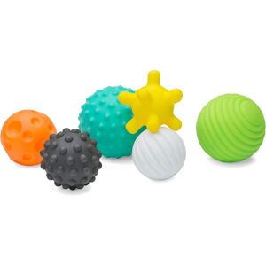 Infantino 6PC Textured Multi Ball Set - Suitable for Ages 6M+ Multicolor Infantino 6PC Textured Multi Ball Set - Suitable for Ages 6M+ Multicolor