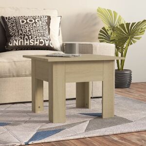 Berkfield Home Coffee Table Sonoma Oak 55x55x42 cm Engineered Wood in Brown Size: 55 x 55 x 42 cm Brown 55 x 55 x 42 cm Berkfield Home Coffee Table Sonoma Oak 55x55x42 cm Engineered Wood in Brown Size: 55 x 55 x 42 cm Brown 55 x 55 x 42 cm