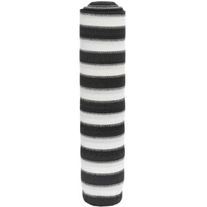 Berkfield Home Privacy Net Anthracite & White 1.5x25 m HDPE 75 g/m² in Black Black Berkfield Home Privacy Net Anthracite & White 1.5x25 m HDPE 75 g/m² in Black Black