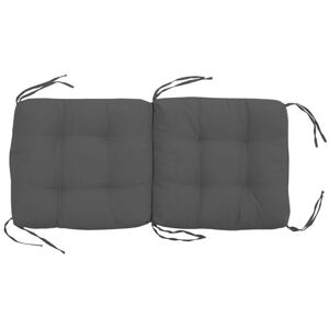 Living and Home 50x110x10cm Deep Grey Rattan Chair Cushion with Ties Outdoor Garden Seat Pad Size: 50 x 110 x 10 cm Grey 50 x 110 x 10 cm Living and Home 50x110x10cm Deep Grey Rattan Chair Cushion with Ties Outdoor Garden Seat Pad Size: 50 x 110 x 10 cm Grey 50 x 110 x 10 cm
