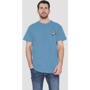 Star Trek Science Uniform W Foil T-Shirt, Carolina Blue Size: 2XL Blue 2XL Star Trek Science Uniform W Foil T-Shirt, Carolina Blue Size: 2XL Blue 2XL