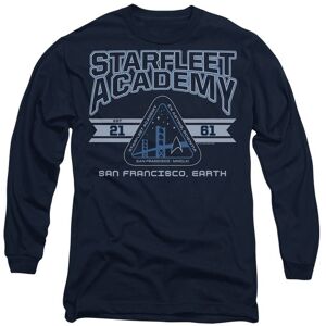 Star Trek Starfleet Academy Earth Long Sleeve T-Shirt, Navy Size: XL Navy XL Star Trek Starfleet Academy Earth Long Sleeve T-Shirt, Navy Size: XL Navy XL