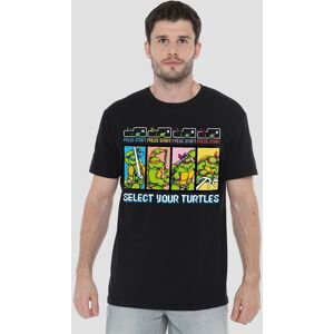 Teenage Mutant Ninja Turtles Tmnt Select Your Turtles T-Shirt, Black Size: Medium Black M Teenage Mutant Ninja Turtles Tmnt Select Your Turtles T-Shirt, Black Size: Medium Black M