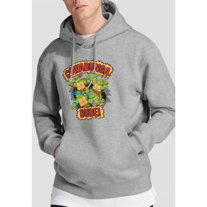 Teenage Mutant Ninja Turtles Tmnt Cowabunga Dude Hoodie, Athletic Heather in Grey Size: 2XL Grey 2XL Teenage Mutant Ninja Turtles Tmnt Cowabunga Dude Hoodie, Athletic Heather in Grey Size: 2XL Grey 2XL