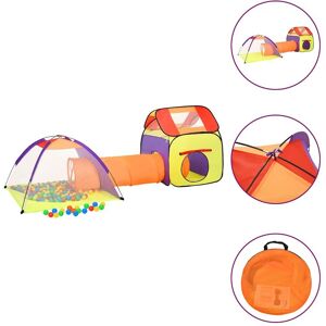 Berkfield Home Children Play Tent with 250 Balls Multicolour 338x123x111 cm Size: 338 x 123 x 111 cm Multicolor 338 x 123 x 111 cm Berkfield Home Children Play Tent with 250 Balls Multicolour 338x123x111 cm Size: 338 x 123 x 111 cm Multicolor 338 x 123 x 111 cm