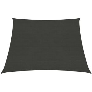 Berkfield Home Sunshade Sail 160 g/m ² Anthracite 3/4x2 m HDPE in Black Black Berkfield Home Sunshade Sail 160 g/m ² Anthracite 3/4x2 m HDPE in Black Black