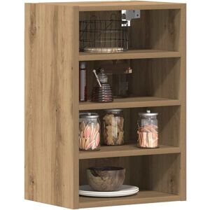 Berkfield Home Hanging Cabinet Artisan Oak 40x29.5x60 cm Engineered Wood in Brown Brown 40x29.5x60 cm Berkfield Home Hanging Cabinet Artisan Oak 40x29.5x60 cm Engineered Wood in Brown Brown 40x29.5x60 cm