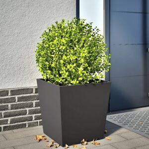 Berkfield Home Garden Planter Black 50x50x50 cm Steel Size: 50 x 50 x 50 cm Black 50 x 50 x 50 cm Berkfield Home Garden Planter Black 50x50x50 cm Steel Size: 50 x 50 x 50 cm Black 50 x 50 x 50 cm