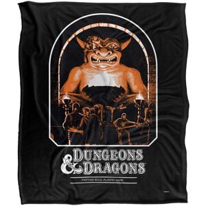 Hasbro Dungeons & Dragons First Edition Player's Handbook Blanket 152x127cm in White Size: 152x127 cm White 152x127 cm Hasbro Dungeons & Dragons First Edition Player's Handbook Blanket 152x127cm in White Size: 152x127 cm White 152x127 cm