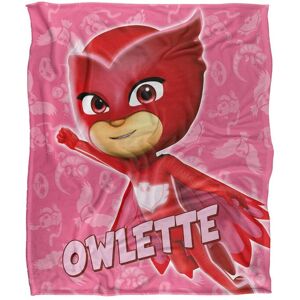 Hasbro PJ Masks Kids Owlette Character Silky Touch Blanket 152x127cm in White Size: 152x127 cm White 152x127 cm Hasbro PJ Masks Kids Owlette Character Silky Touch Blanket 152x127cm in White Size: 152x127 cm White 152x127 cm