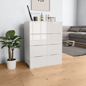 Berkfield Home Sideboard High Gloss White 60x35x80 cm Engineered Wood Size: 60 x 35 x 80 cm White 60 x 35 x 80 cm Berkfield Home Sideboard High Gloss White 60x35x80 cm Engineered Wood Size: 60 x 35 x 80 cm White 60 x 35 x 80 cm