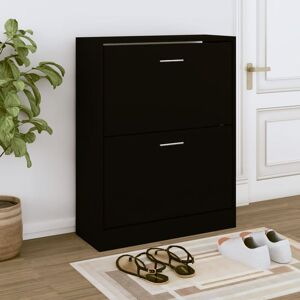 Berkfield Home Shoe Cabinet Black 63x24x81 cm Engineered Wood Size: 63 x 24 x 81 cm Black 63 x 24 x 81 cm Berkfield Home Shoe Cabinet Black 63x24x81 cm Engineered Wood Size: 63 x 24 x 81 cm Black 63 x 24 x 81 cm
