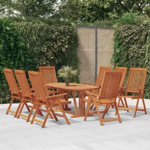 Berkfield Home Folding Garden Chairs 8 pcs Solid Wood Eucalyptus in Brown Brown Berkfield Home Folding Garden Chairs 8 pcs Solid Wood Eucalyptus in Brown Brown