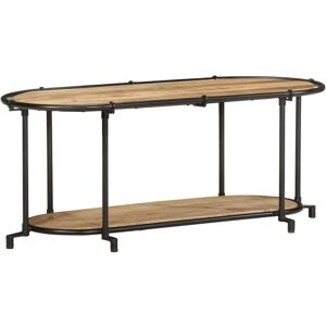 Berkfield Home TV Cabinet 100x42x40 cm Solid Wood Rough Mango in Brown Size: 100 x 42 x 40 cm Brown 100 x 42 x 40 cm Berkfield Home TV Cabinet 100x42x40 cm Solid Wood Rough Mango in Brown Size: 100 x 42 x 40 cm Brown 100 x 42 x 40 cm