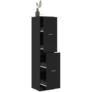 Berkfield Home Apothecary Cabinet Black 40x41x174.5 cm Engineered Wood in Black Black 40x41x174.5 cm Berkfield Home Apothecary Cabinet Black 40x41x174.5 cm Engineered Wood in Black Black 40x41x174.5 cm