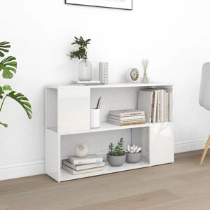 Berkfield Home Book Cabinet High Gloss White 100x24x63 cm Engineered Wood Size: 100 x 24 x 63 cm White 100 x 24 x 63 cm Berkfield Home Book Cabinet High Gloss White 100x24x63 cm Engineered Wood Size: 100 x 24 x 63 cm White 100 x 24 x 63 cm