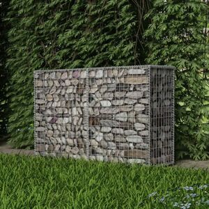 Berkfield Home Gabion Basket Galvanised Steel 150x50x100 cm in Silver Size: 150 x 50 x 100 cm Silver 150 x 50 x 100 cm Berkfield Home Gabion Basket Galvanised Steel 150x50x100 cm in Silver Size: 150 x 50 x 100 cm Silver 150 x 50 x 100 cm