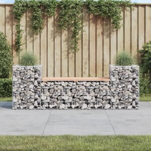 Berkfield Home Garden Bench Gabion Design 183x41x60.5 cm Solid Wood Douglas in Brown Brown 183x41x60.5 cm Berkfield Home Garden Bench Gabion Design 183x41x60.5 cm Solid Wood Douglas in Brown Brown 183x41x60.5 cm