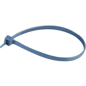 Pro Elec Metal Detactable Cable Ties, 100mm x 2.5mm, Blue, Pack of 100 in Blue Size: 1000mm x 1000mm Blue 1000mm x 1000mm Pro Elec Metal Detactable Cable Ties, 100mm x 2.5mm, Blue, Pack of 100 in Blue Size: 1000mm x 1000mm Blue 1000mm x 1000mm