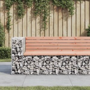 Berkfield Home Garden Bench Gabion Design 122x71x65.5 cm Solid Wood Douglas in Brown Brown 122x71x65.5 cm Berkfield Home Garden Bench Gabion Design 122x71x65.5 cm Solid Wood Douglas in Brown Brown 122x71x65.5 cm