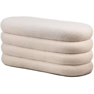 Nordlys Model Uppsala - Storage Bench, White, 40x45x100cm Nordlys Model Uppsala - Storage Bench, White, 40x45x100cm