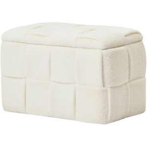 Nordlys Scandinavian Design Bench with Storage in White White Nordlys Scandinavian Design Bench with Storage in White White