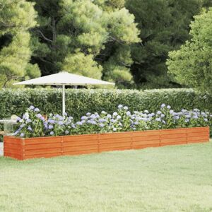 Berkfield Home Garden Raised Bed Rusty 600x80x45 cm Corten Steel in Brown Size: 600 x 80 x 45 cm Brown 600 x 80 x 45 cm Berkfield Home Garden Raised Bed Rusty 600x80x45 cm Corten Steel in Brown Size: 600 x 80 x 45 cm Brown 600 x 80 x 45 cm