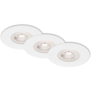 BRILONER White 3x4.9W LED Recessed Light White BRILONER White 3x4.9W LED Recessed Light White