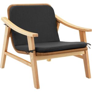 tectake Garden Chair Treviso in Natural Size: 1 Seater Natural 1 Seater tectake Garden Chair Treviso in Natural Size: 1 Seater Natural 1 Seater