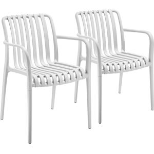 tectake Garden Chairs Alcudia in Cream Size: 2 Seater Cream 2 Seater tectake Garden Chairs Alcudia in Cream Size: 2 Seater Cream 2 Seater